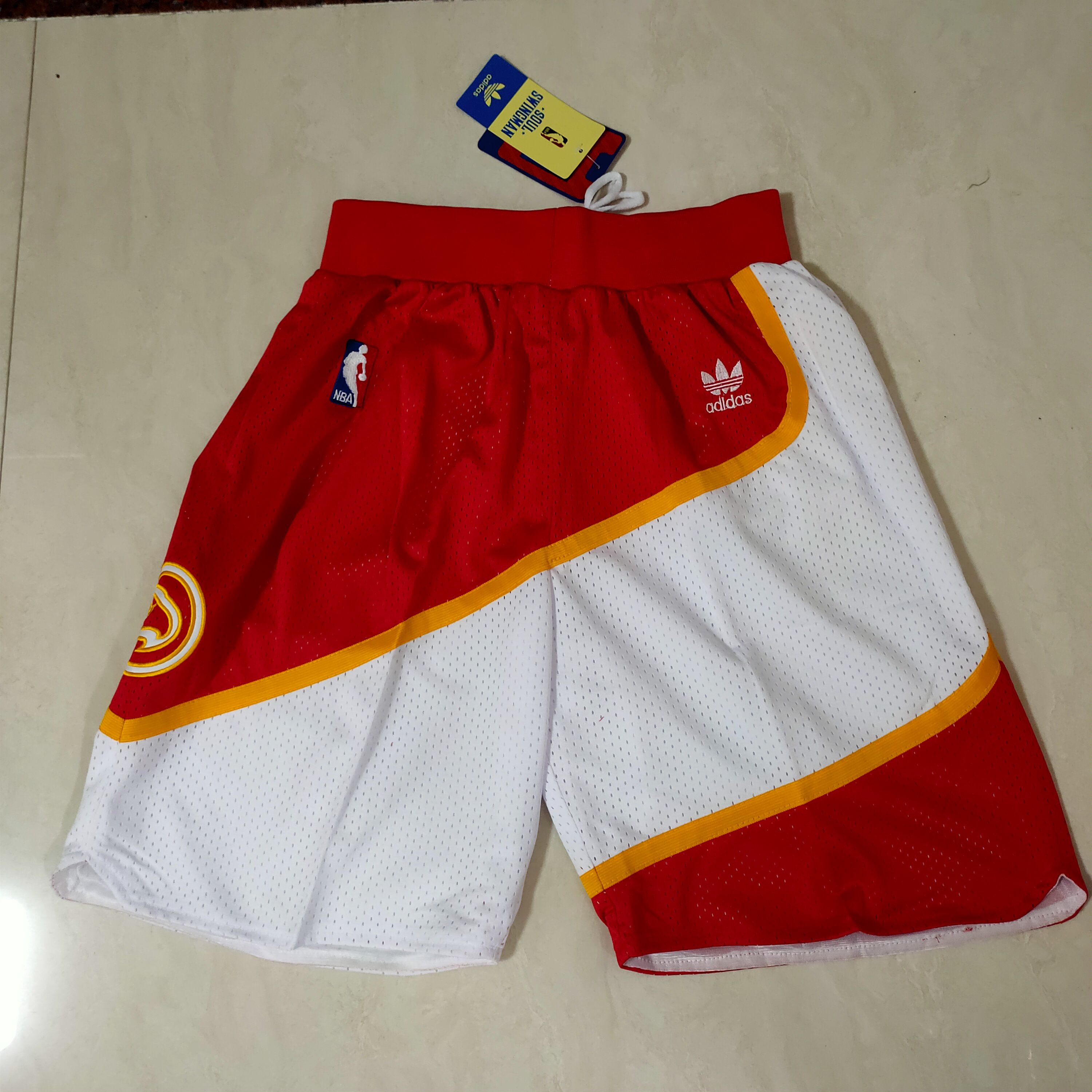 Men NBA Atlanta Hawks Red Shorts 0416->atlanta hawks->NBA Jersey